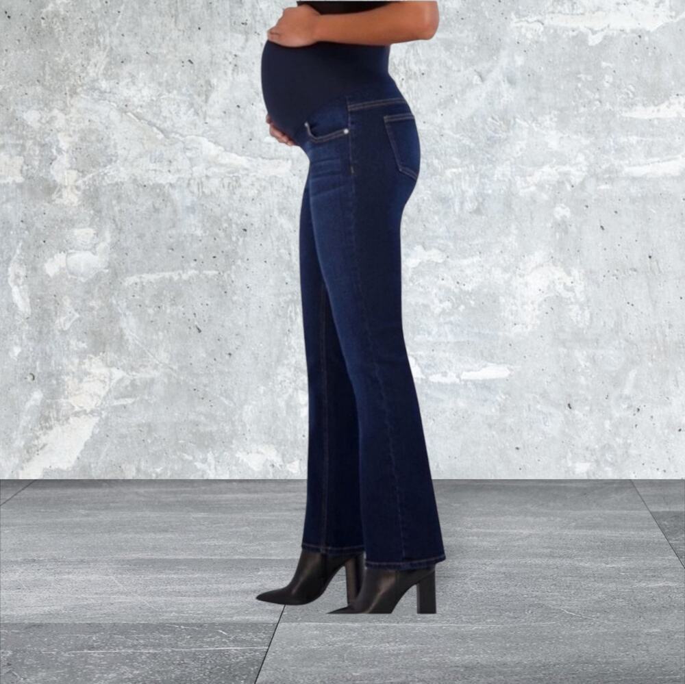SAVI PARKER Womens Maternity Jeans Over The Belly See Size Chart M 27" Inseam